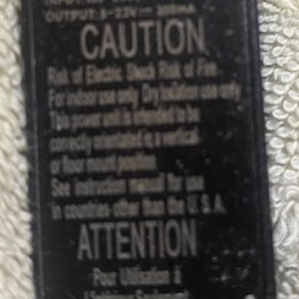 Charger for Dirt Devil Vacuum 16V AC/DC Adapter Used